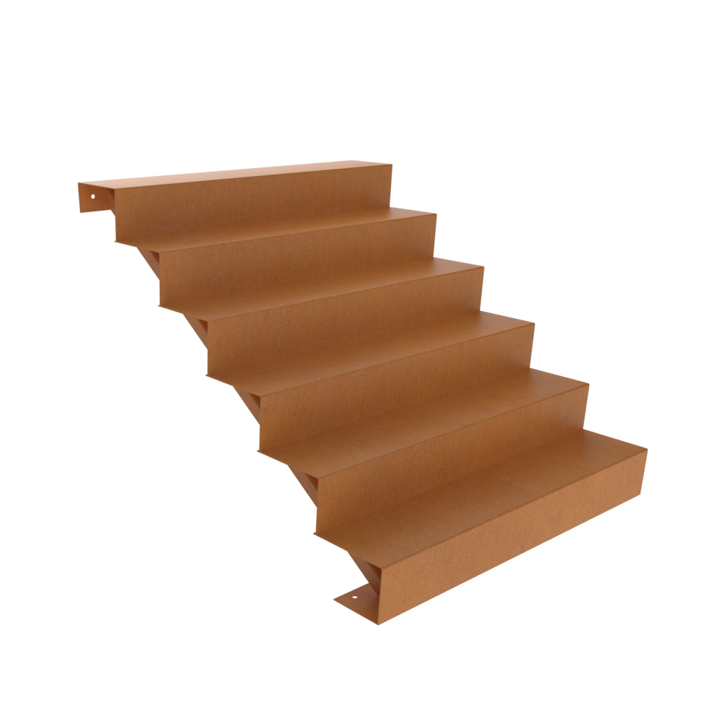 Corten Steel Stairs