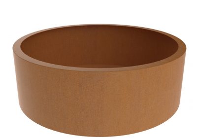 Corten Steel Round Planter